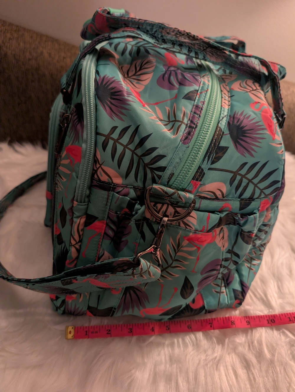 🦩Lug Propeller Flamingo Mint Weekender - Picture 3 of 7